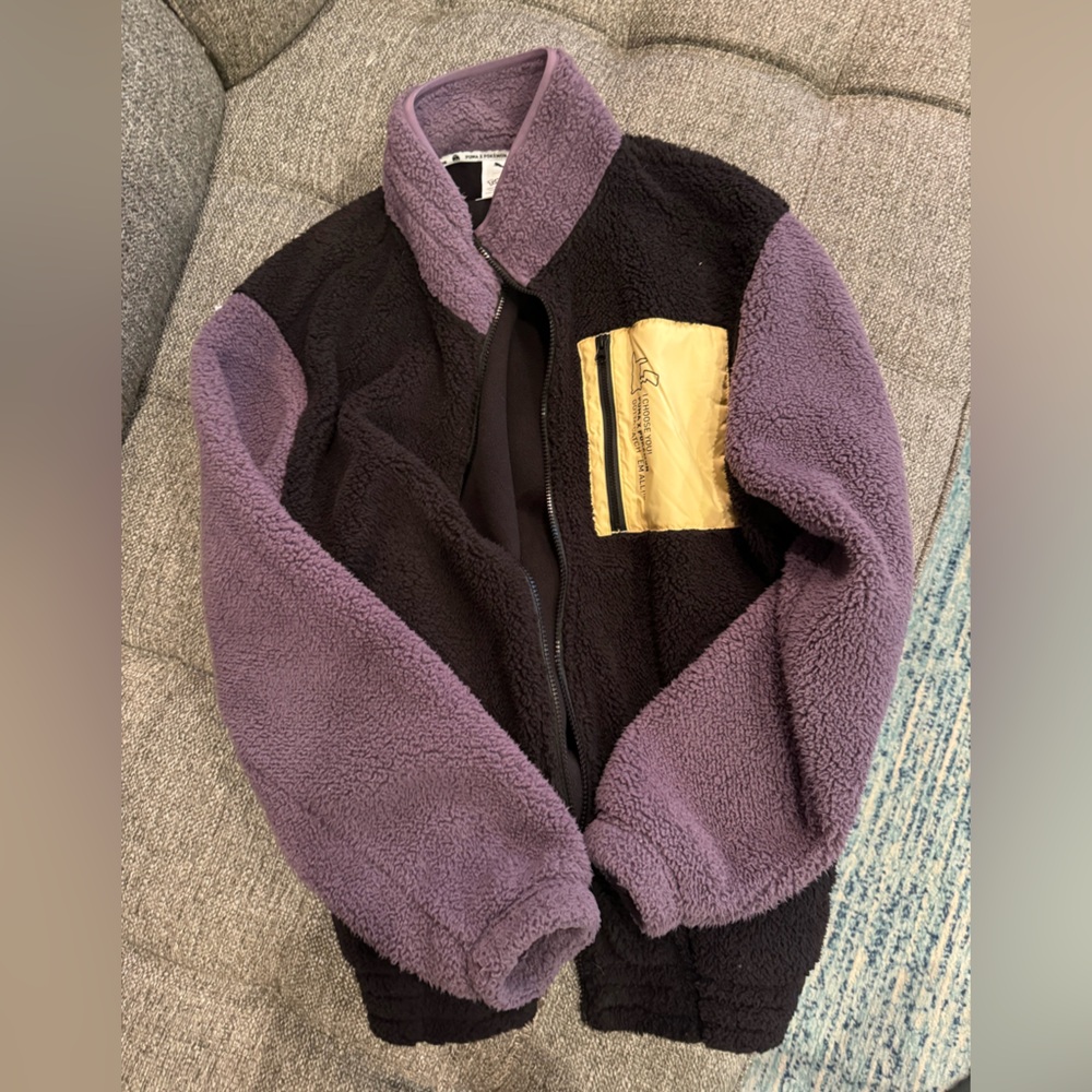 Pokémon Puma high pile fleece jacket
